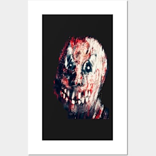 devil face Posters and Art